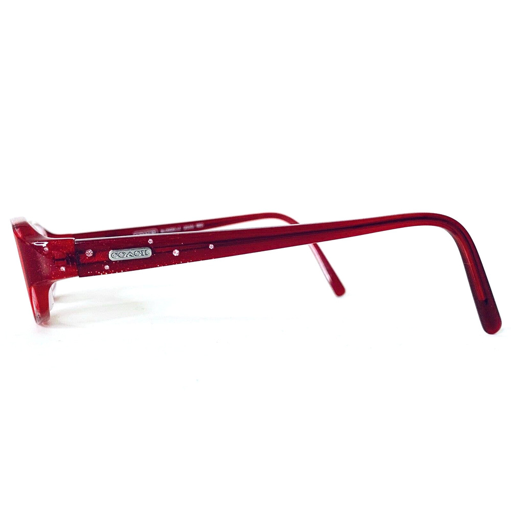 Coach Red Rectangular Frame Glasses - image 3